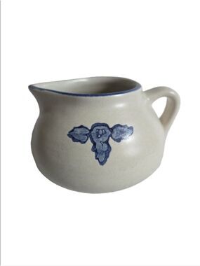 Vintage 60s Pfaltzgraff Yorktowne Stoneware Gravy Boat/Creamer